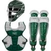 Rawlings Intermediate Dark Green VELO 2.0 Catcher's Gear Box Set: CSV2I-DG/W 1 Rawlings Intermediate Dark Green VELO 2.0 Catcher's Gear Box Set: CSV2I-DG/W -Baseball Equipment Store 12006 1c278a9a 5ec2 4313 a1b6 8204c2fe525f