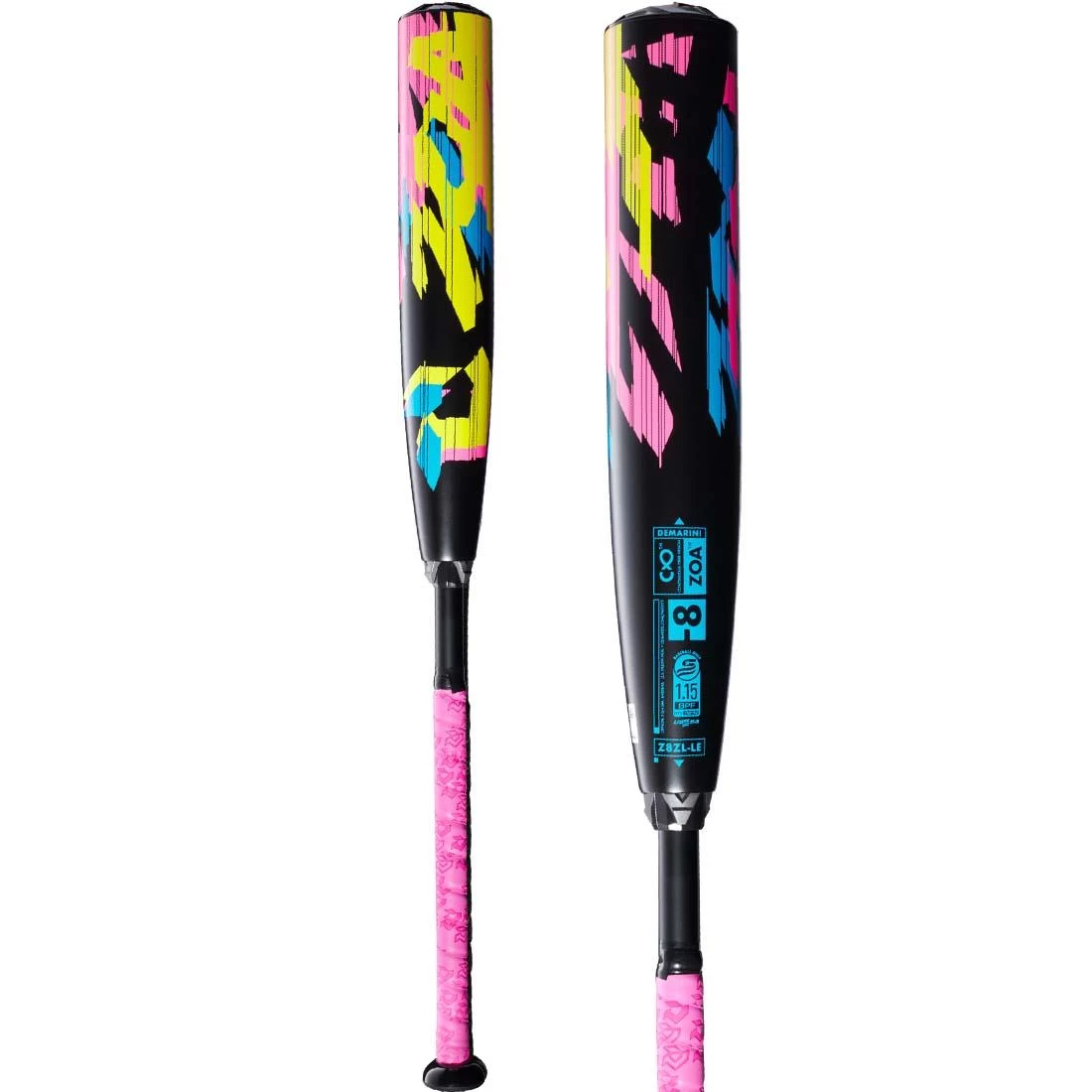 2022 DeMarini Zoa Glitch (-8) USSSA Baseball Bat: WBD2356010 3 2022 DeMarini Zoa Glitch (-8) USSSA Baseball Bat: WBD2356010