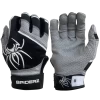 2022 Spiderz PRO Model Batting Gloves: Black/Grey -Baseball Equipment Store 2022SpiderzPRO Black White