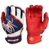 2023 Spiderz Pro Model Batting Gloves: White/Red/Navy 2 2023 Spiderz Pro Model Batting Gloves: White/Red/Navy -Baseball Equipment Store 2023SpiderzProModelBattingGloves White Red Navy Title