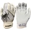 2023 Spiderz Pro Model Batting Gloves: White/Black/Silver 1 2023 Spiderz Pro Model Batting Gloves: White/Black/Silver -Baseball Equipment Store 2023SpiderzProModelBattingGloves White Title