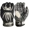 2023 Spiderz HYBRID Batting Gloves: Black/White 2 2023 Spiderz HYBRID Batting Gloves: Black/White -Baseball Equipment Store 22BlackWhite