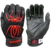 2022 Spiderz ENDITE Batting Gloves: Black And Red -Baseball Equipment Store 22EnditeBlackRed