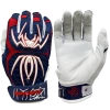 2022 Spiderz ENDITE Batting Gloves: Navy Blue/Red/White -Baseball Equipment Store 22EnditeNavyBlueRedWhite