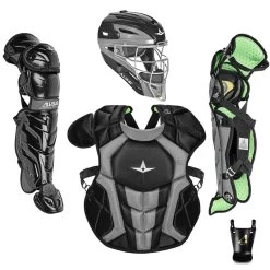 All-Star S7 Axis Elite (Ages 9-12) Catcher's Kit NOCSAE Approved: CKCC912S7X -Baseball Equipment Store All StarS7AxisElite Ages12 16 Catcher sKitNOCSAEApproved CKCC1216S7XBlack 184011e2 eeee 4dc6 a953 f9d0e472ba18