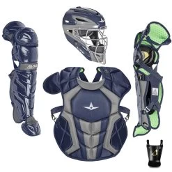 All-Star S7 Axis Elite (Ages 9-12) Catcher's Kit NOCSAE Approved: CKCC912S7X -Baseball Equipment Store All StarS7AxisElite Ages12 16 Catcher sKitNOCSAEApproved CKCC1216S7XNavy d0b7a4a6 34f2 48da 828e 4e08f7213faf