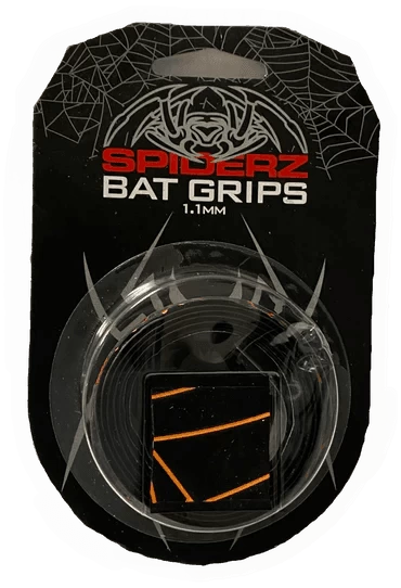 Spiderz Bat Grip (1.1 MM) - Black / Orange 3 Spiderz Bat Grip (1.1 MM) - Black / Orange