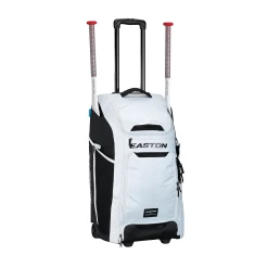 Easton Jen Schro Catcher's Wheeled Bag: A159058 -Baseball Equipment Store Catcher s Wheeled Bag Jen Schro Side Right
