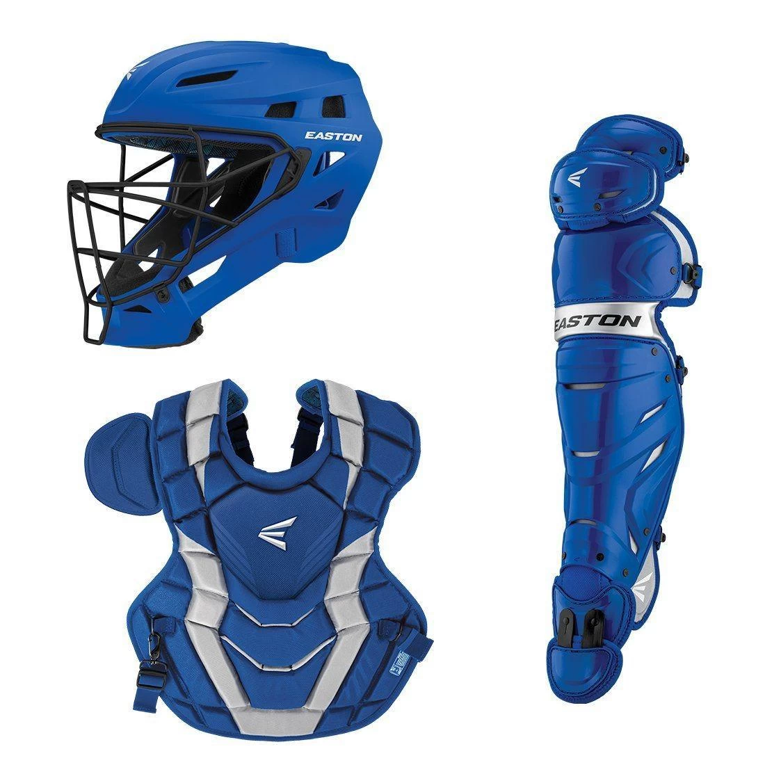 Easton Elite X Catcher's Box Set (Adult, Intermediate & Youth): Royal 3 Easton Elite X Catcher's Box Set (Adult, Intermediate & Youth): Royal