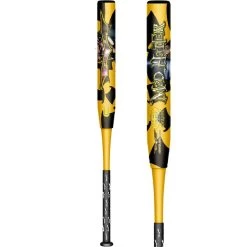 2022 Monsta Mad Hatter "Gold" 12.5" USA/ASA Slowpitch Softball Bat: Collectors Edition