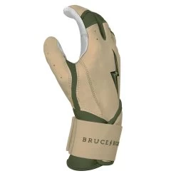 Bruce Bolt Premium Pro Military Series Long Cuff Batting Gloves: Beige 12 Bruce Bolt Premium Pro Military Series Long Cuff Batting Gloves: Beige -Baseball Equipment Store IMG 0882
