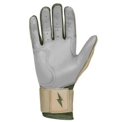 Bruce Bolt Premium Pro Military Series Long Cuff Batting Gloves: Beige 11 Bruce Bolt Premium Pro Military Series Long Cuff Batting Gloves: Beige -Baseball Equipment Store IMG 0883