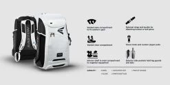 Easton Jen Schro Catcher's Backpack: 8073091 -Baseball Equipment Store Jen Catchers BP Detailed