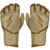 Bruce Bolt PREMIUM PRO Gold Series Batting Gloves: Long Cuff 2 Bruce Bolt PREMIUM PRO Gold Series Batting Gloves: Long Cuff -Baseball Equipment Store LC GLD HERO