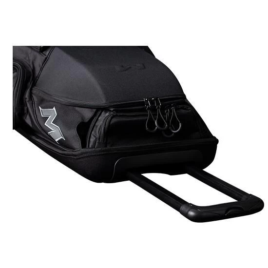 Miken MKMK7X Black Pro Wheeled Roller Bat Bag: MKMK7X-PRO-BLK 6 Miken MKMK7X Black Pro Wheeled Roller Bat Bag: MKMK7X-PRO-BLK - Image 4