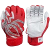 2022 Spiderz PRIZM Batting Gloves: Red/Silver -Baseball Equipment Store PRIZM RedSilver