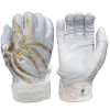 2022 Spiderz PRIZM Batting Gloves: White/Gold 2 2022 Spiderz PRIZM Batting Gloves: White/Gold -Baseball Equipment Store PRIZM WhiteGold