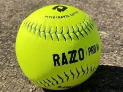 DeMarini RAZZO 12" PRO M USSSA Slowpitch Softballs (Dozen): WTDRZPMC12UB -Baseball Equipment Store PhotoMar11 121157PM