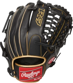 Rawlings R9 11.75" Infield/Pitcher's Baseball Glove: R9205-4BG