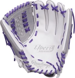 Rawlings Liberty Advanced Color Series 12.5" Fastpitch Glove: RLA125 (Multiple Colors) -Baseball Equipment Store RLA125 18WPG 1 png