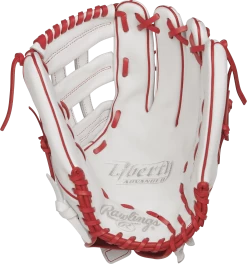 Rawlings Liberty Advanced 13" Fastpitch Softball Glove: RLA130-6W -Baseball Equipment Store RLA130 6W 1 1