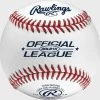 Rawlings ROLB1X Official League Practice Baseballs: One Case (10 Dozen) -Baseball Equipment Store ROLB1X 1