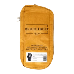 Bruce Bolt PREMIUM PRO Short Cuff Batting Gloves: Black 18 Bruce Bolt PREMIUM PRO Short Cuff Batting Gloves: Black -Baseball Equipment Store SC BLKG BAG