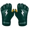 Bruce Bolt PREMIUM PRO Short Cuff Batting Gloves: GREEN -Baseball Equipment Store SC GRNG HERO