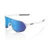 100% S2 Sunglasses Matte White - HiPER Blue Multilayer Mirror Lens 1 100% S2 Sunglasses Matte White - HiPER Blue Multilayer Mirror Lens -Baseball Equipment Store SP21 S2 60006 00006 3Q