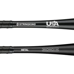 StringKing Metal (-10) USA Baseball Bat: SKUSM10 -Baseball Equipment Store StringKing Baseball Metal USABat Bat 29 Inch Close Up FQtnbTV base 2x 5r3SOSw