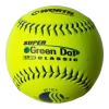 Worth 11" USSSA Super Green Dot Classic W Composite Softballs (Dozen): UC11CY -Baseball Equipment Store UC11CY