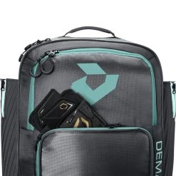 2022 DeMarini Spectre Baseball And Softball Backpack: WB57176 -Baseball Equipment Store WB5717602 5 Spectre Backpack Grey Mint.png.cq5dam.web .1200.1200