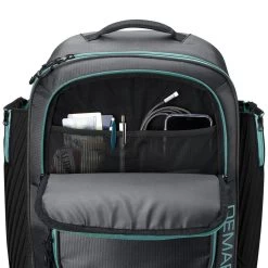 2022 DeMarini Spectre Baseball And Softball Backpack: WB57176 -Baseball Equipment Store WB5717602 6 Spectre Backpack Grey Mint.png.cq5dam.web .1200.1200