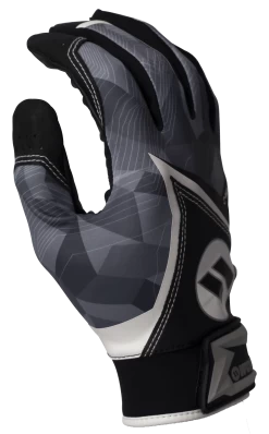 2020 Black Worth Batting Gloves: WBGL20-BLK -Baseball Equipment Store WBGL20 BLK side