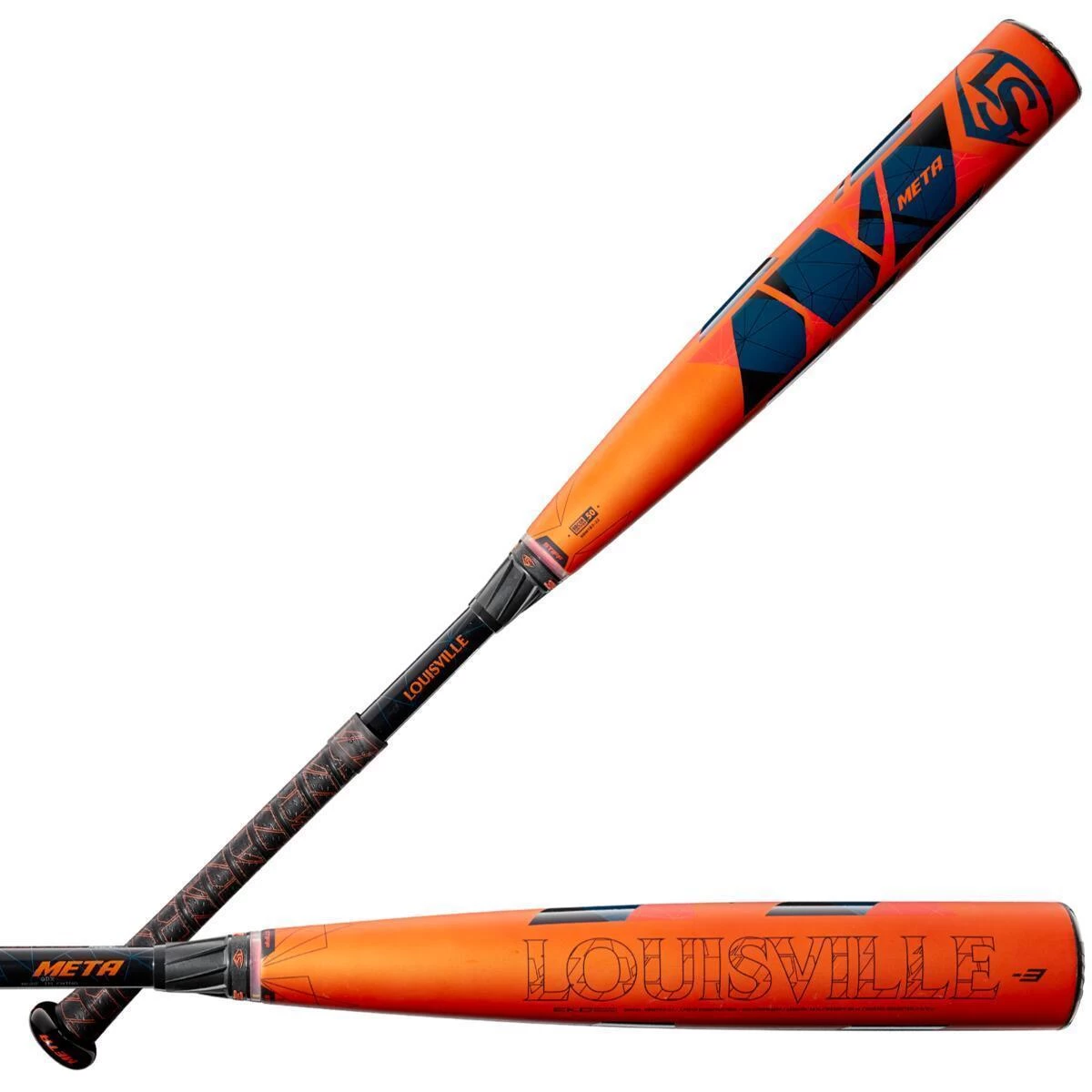 2022 Louisville Slugger META BBCOR (-3) Baseball Bat: WBL2522010 - Image 2