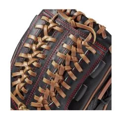 2021 Wilson A2K D33SS 11.75" Pitcher's Baseball Glove: WTA2KRB21D33 -Baseball Equipment Store WBW100063 4 A2K P D33 1175 BlackSnakeSS SaddleTan.png.cq5dam.web .1200.1200