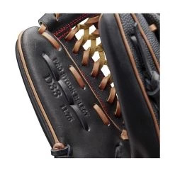 2021 Wilson A2K D33SS 11.75" Pitcher's Baseball Glove: WTA2KRB21D33 -Baseball Equipment Store WBW100063 6 A2K P D33 1175 BlackSnakeSS SaddleTan.png.cq5dam.web .1200.1200