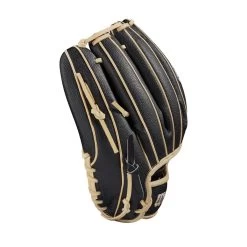 2021 Wilson A2000 B2SS 12" SuperSkin Pitcher's Baseball Glove: WBW10010012 -Baseball Equipment Store WBW100100 3 A2000 P B2SS 12 BlackSS Blonde.png.cq5dam.web .1200.1200