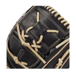2021 Wilson A2000 B2SS 12" SuperSkin Pitcher's Baseball Glove: WBW10010012 -Baseball Equipment Store WBW100100 4 A2000 P B2SS 12 BlackSS Blonde.png.cq5dam.web .1200.1200