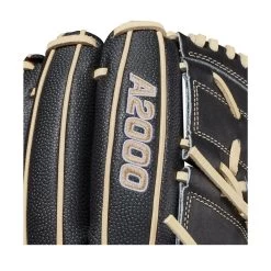2021 Wilson A2000 B2SS 12" SuperSkin Pitcher's Baseball Glove: WBW10010012 -Baseball Equipment Store WBW100100 5 A2000 P B2SS 12 BlackSS Blonde.png.cq5dam.web .1200.1200