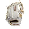 2022 Wilson A1000 H175 11.75" Infield Fastpitch Softball Glove: WTA10RF22H1175 -Baseball Equipment Store WBW100178 0 A1000 FP H IF 1175 White Blonde.png.cq5dam.web .1200.1200