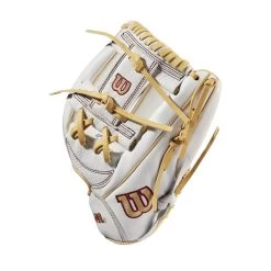 2022 Wilson A1000 H175 11.75" Infield Fastpitch Softball Glove: WTA10RF22H1175 -Baseball Equipment Store WBW100178 2 A1000 FP H IF 1175 White Blonde.png.cq5dam.web .1200.1200