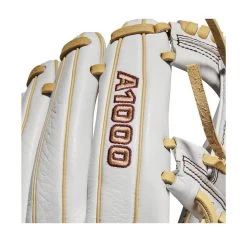 2022 Wilson A1000 H175 11.75" Infield Fastpitch Softball Glove: WTA10RF22H1175 -Baseball Equipment Store WBW100178 5 A1000 FP H IF 1175 White Blonde.png.cq5dam.web .1200.1200