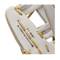 2022 Wilson A1000 H175 11.75" Infield Fastpitch Softball Glove: WTA10RF22H1175 -Baseball Equipment Store WBW100178 6 A1000 FP H IF 1175 White Blonde.png.cq5dam.web .1200.1200