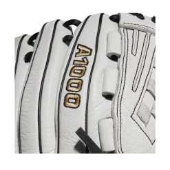 2022 Wilson A1000 V125 12.5" Outfield/Pitcher's Fastpitch Softball Glove: WTA10RF22V125 16 2022 Wilson A1000 V125 12.5" Outfield/Pitcher's Fastpitch Softball Glove: WTA10RF22V125 -Baseball Equipment Store WBW100182 5 A1000 FP V125 OF 125 White Black.png.cq5dam.web .1200.1200