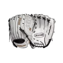 2022 Wilson A1000 V125 12.5" Outfield/Pitcher's Fastpitch Softball Glove: WTA10RF22V125 12 2022 Wilson A1000 V125 12.5" Outfield/Pitcher's Fastpitch Softball Glove: WTA10RF22V125 -Baseball Equipment Store WBW100182 8 A1000 FP V125 OF 125 White Black.png.cq5dam.web .1200.1200