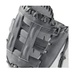 2021 Wilson A2000 FP1BSS 12.5" Fastpitch First Base Mitt: WTA20RF21FP1BSS -Baseball Equipment Store WBW100219 4 A2000 FP 1B FP1BSS 125 WhiteSS Gray Gold.png.cq5dam.web .1200.1200