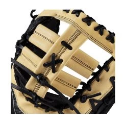 2021 Wilson A2K Jose Abreu GM JAB79 12.5" Baseball First Base Mitt: WTA2KRB21JAB79GM -Baseball Equipment Store WBW100233 4 A2K Jose Abreu GM 125 BlackSS Blonde.png.cq5dam.web .1200.1200