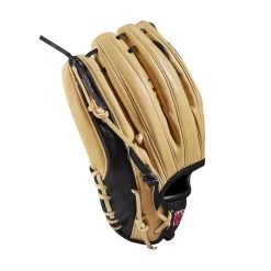 2022 Wilson A2000 D33 11.75" Pitcher's Baseball Glove: WTA20RB22D33 -Baseball Equipment Store WBW100393 3 A2000 Leather D33 1175 Blonde Black.png.cq5dam.web .1200.1200