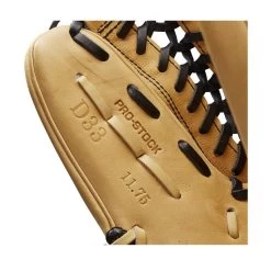 2022 Wilson A2000 D33 11.75" Pitcher's Baseball Glove: WTA20RB22D33 -Baseball Equipment Store WBW100393 6 A2000 Leather D33 1175 Blonde Black.png.cq5dam.web .1200.1200